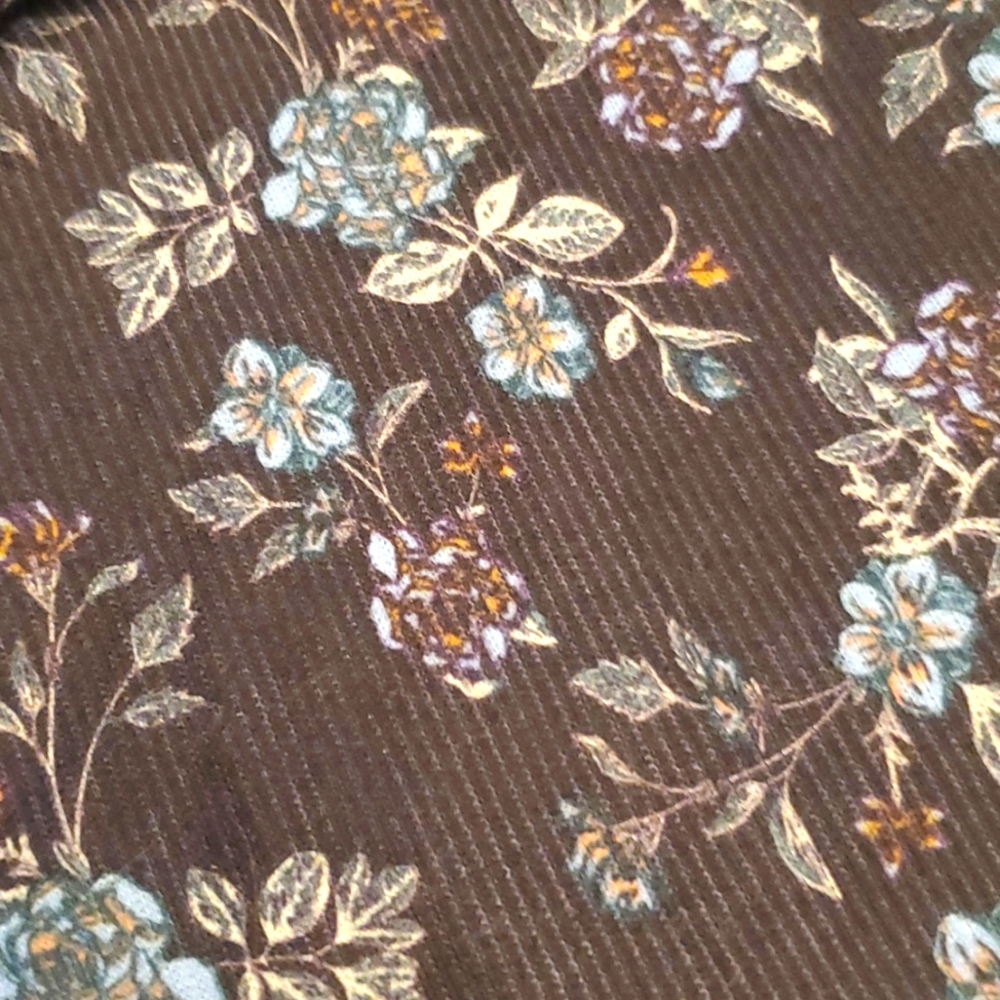 Dark gray flower dress - Picture 3 of 4